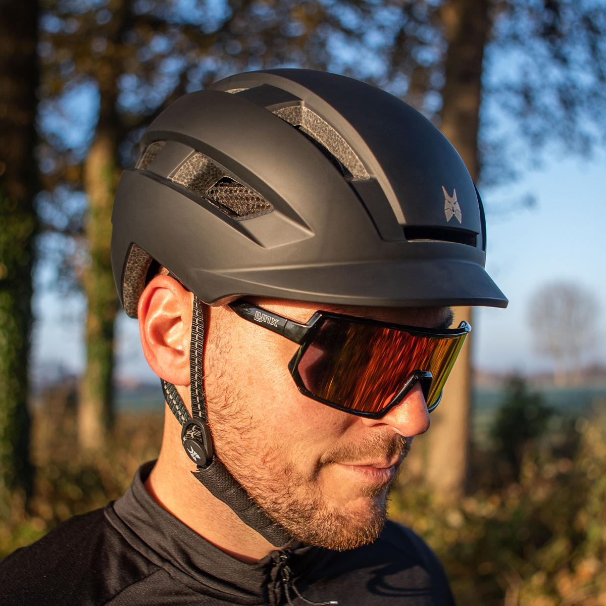 619132.BLA LYNX Fahrradhelm City Move (L/XL) 58-61 cm