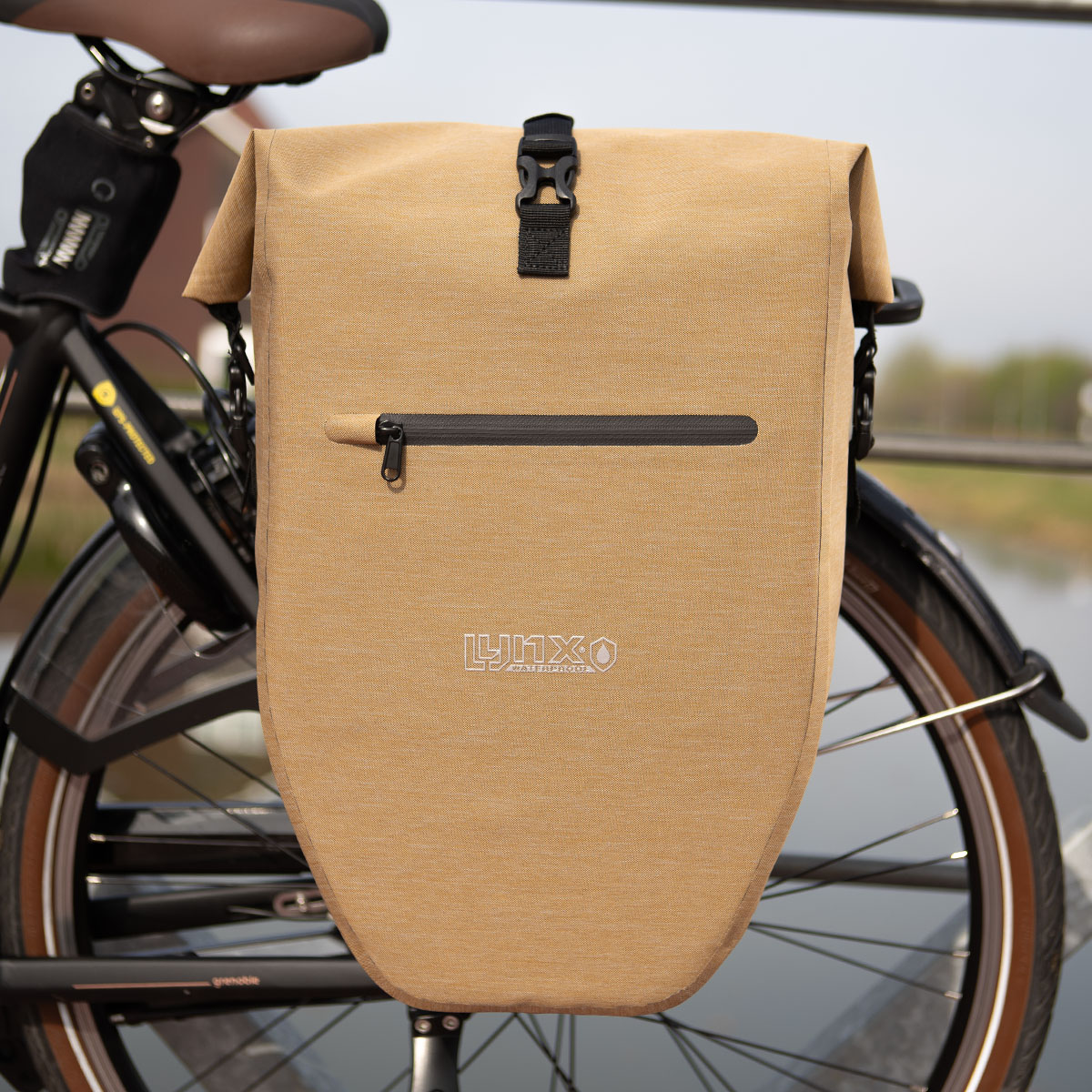 610311.BRO LYNX Einzelne Packtasche Hayes 31 x 15 x 62 cm