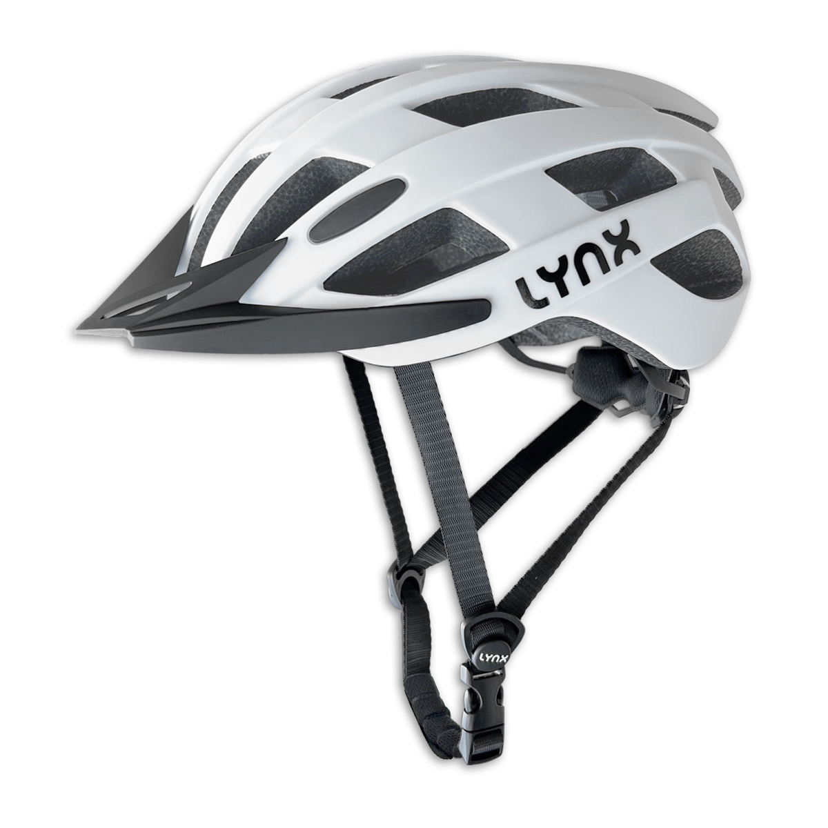 619104.WHI LYNX Cycling helmet All-Road (L/XL) 58-61 cm